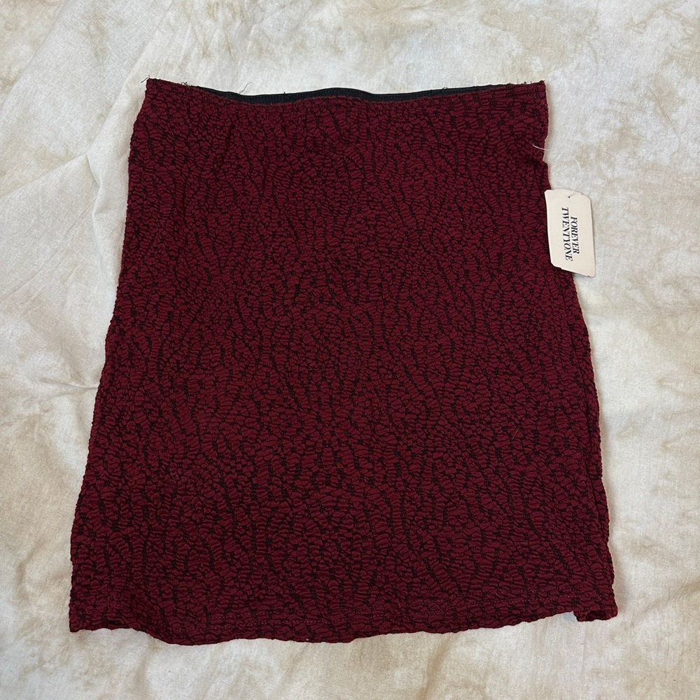Stretch Mini Skirt with elastic waistband